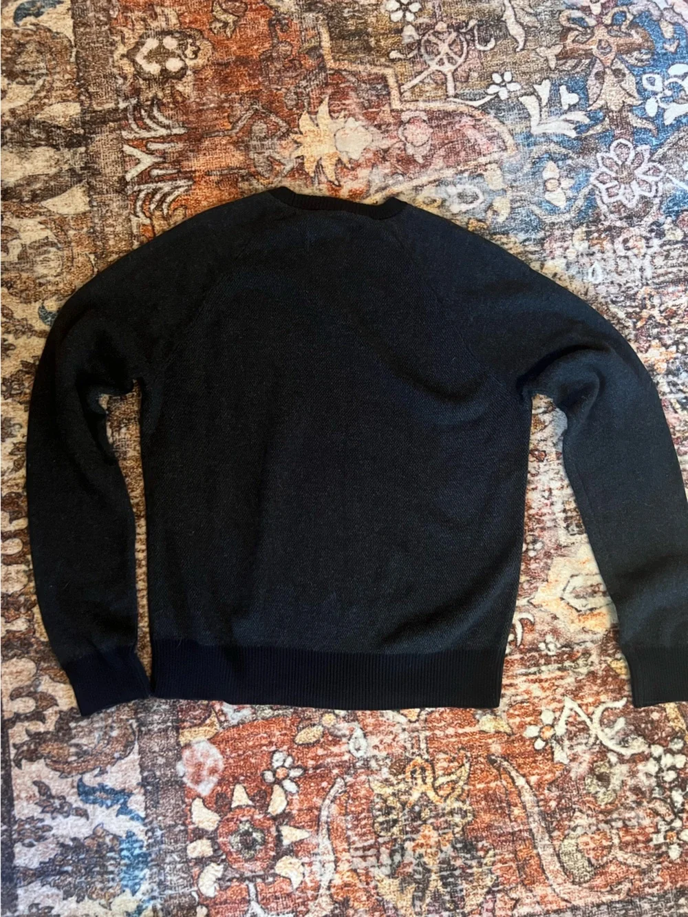 Original Penguin Men's Black Crewneck Sweater